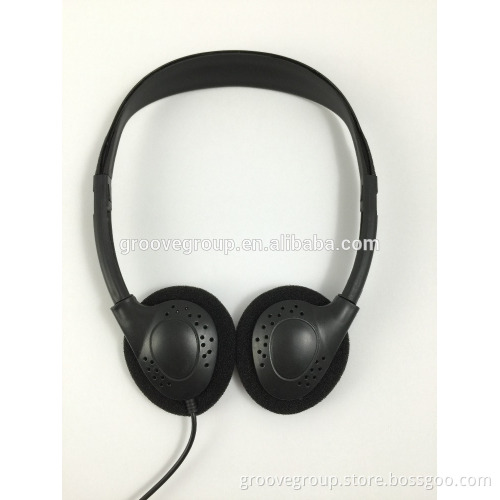 cheap aviation headset single pin headset dual pin headset